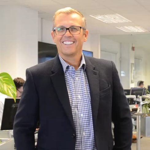 Procurri employee Rob King smiles at the camera.